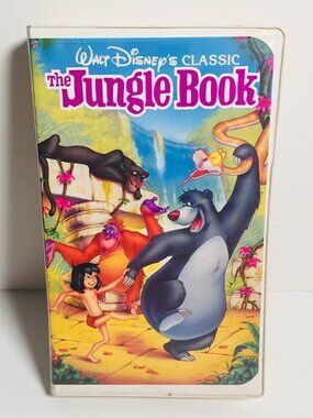 The Jungle Book VHS 1991 Black Diamond Series